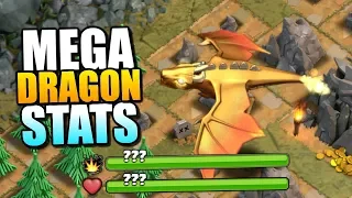Giant Gold Dragon STATS CALCULATED! HP and Damage of Giant Dragon of Dragon's Lair | Clash of Clans