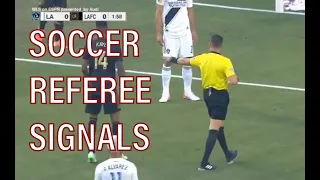 Soccer Referee Signals