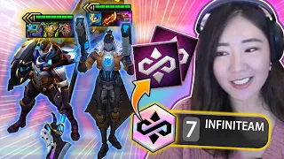 7 INFINITEAM DREAM with LUCIAN ⭐️⭐️⭐️ is BROKEN *2 FREE UNITS?* | SET 8.5 PBE