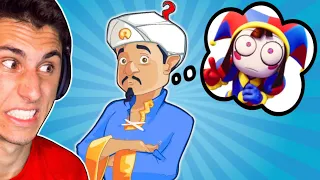 Can The Akinator Guess The Amazing Digital Circus?!