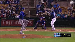 Yasiel Puig Go-Ahead RBI Single vs Cubs | Dodgers vs Cubs Spring Training