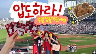 분명히 압도하러 갔는데..🐯 | 야구직관 브이로그 ⚾️ | 챔필 나들이 | 기아타이거즈 | 기아vs삼성