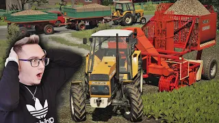 Polskie Kopanie Buraków🌱 Ciężki Transport c360 Na Cukrownię 🔥 Farming Simulator 22 😱 MafiaSolec