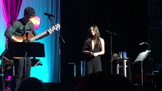 Lea Michele and Darren Criss- The Shallow LMDC Tour 11/05/18 Ace Hotel Theater