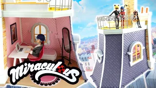 Miraculous Ladybug Marinette Bedroom and Balcony Playset Unboxing and Review