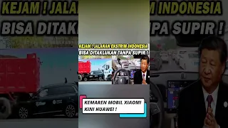 KEJAM❗️ KEMAREN MOBIL XIAOMI KINI HUAWEI! KUAT DIHANTAM TRUK & BISA LEWATI JALAN RUMIT TANPA SUPIR 😱