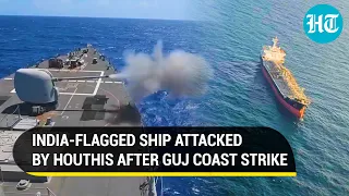 Houthis Attack India-Flagged Ship After Drone Strike Near Gujarat: US Navy | Israel | Hamas | Iran