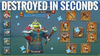 WOODYQ8 IS 14BILLION KILLS! - 1.1BILLION MIGHT DESTROYED IN SECONDS FT Cu. KW! - Lords Mobile