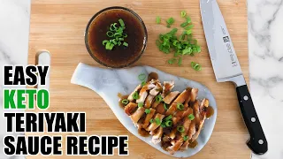 KETO SAUCE RECIPE | Low Carb Teriyaki Sauce Recipe | LOW CARB Sauce Recipe