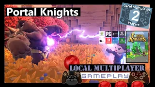 Portal Knights Co Op 2 Player Couch Local Multiplayer - Gameplay