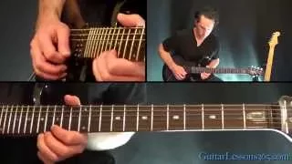 Civil War Guitar Lesson Pt.3 - Guns N' Roses - Main & Outro Solos