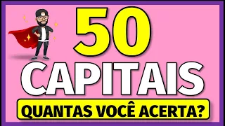 🌎 Quantas capitais de países você consegue acertar? 🧠🌎📚 | O Incrível Zé