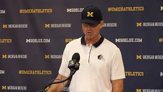 Jim Harbaugh calls Michigan State players' attacks  'sickening' and 'egregious'