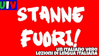 Da chi/che cosa? Da dove? Il "ne": quando usarlo e quando no. - "Stanne fuori", "Ne sto alla larga"