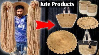 Jute Products Manufacturing Process//Jute Bag Manufacturer in Kolkata