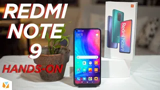 Redmi Note 9 Unboxing and Hands-On