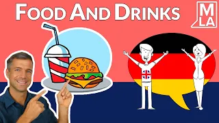 🇩🇪 Food and Drinks in German | Learn German Vocabulary | Marcus´ Language Academy