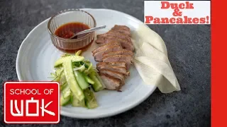 Crispy Duck & Pancakes Chinese New Year Recipe!