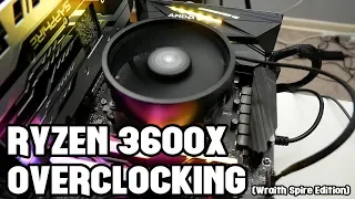 Ryzen 5 3600X Overclocking on the Stock Cooler