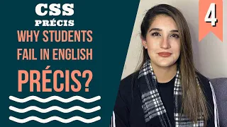 Why CSS aspirants fail in English Précis