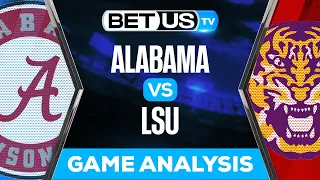 Alabama vs LSU | College Football Week 10 Game Analysis & Picks