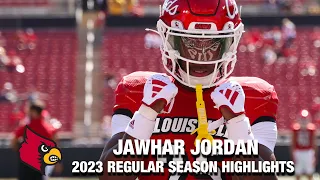 Jawhar Jordan 2023 Regular Season Highlights | Louisville RB