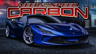 NFS Carbon | Ferrari F8 Tributo Mod Gameplay [1440p60]