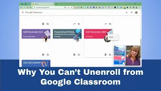 Why You Can't Unenroll from Google Classroom