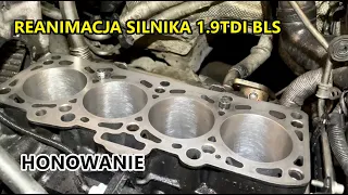 Reanimacja silnika 1.9TDI BLS Golf V Honowanie cylindrów #1