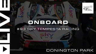 LIVE | OB Car #93 | Warm Up | SKY Tempesta Racing | Donington | Intelligent Money British GT 2023
