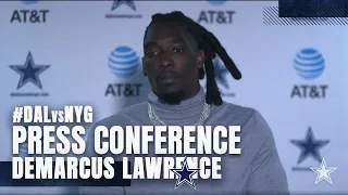 DeMarcus Lawrence Postgame Week 15 | #DALvsNYG | Dallas Cowboys 2021