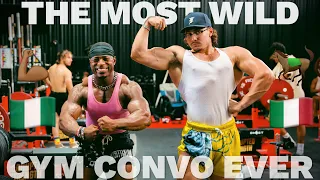 The Jacked Italian X The Swole Nigerian | The most WILD workout convo EVER