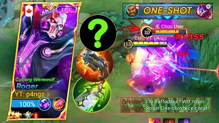 NEW ROGER PERFECT ONE SHOT BUILD 🔥 INSTANT KILL BUFFED HEROES | ROGER BEST BUILD | MLBB