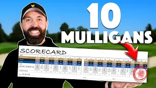 What can golfer shoot with 10 mulligans!?