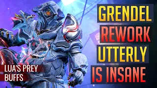 Warframe | GRENDEL REWORK: It's Time To EAT! | Lua's Prey Buffs