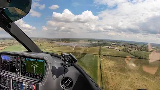 Cirrus SF50 IFR - Scotland To England | Uncontrolled Airport Landing