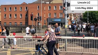 *Double Pass* Lincoln High Street Level Crossing (11/05/2024)