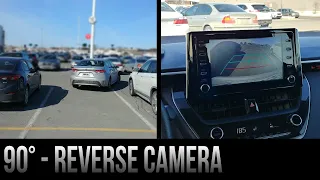 How To Reverse Park at 90 degrees With A Reverse Camera