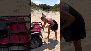 Instatraction Lil' Grippers: ATV at that Beach Getting Unstuck