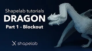 3D sculpt a dragon in VR! | Part 1 – Blockout