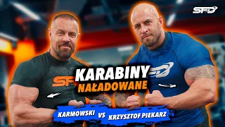 WIELKIE ŁAPY z Jaglakiem i Piekarzem | TRENING RĄK - Karmowski vs Krzysztof Piekarz