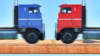 MILE HIGH TRUCKS VS TRUCKS! (GTA 5 Funny Moments)