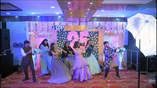 Wedding/Anniversary Cousins dance |Jhallah wallah,Ainvayi ainvayi,laung da lashkara,Capuccino #dance