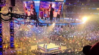 Brock Lesnar Segment/RETURNS on SUPER SMACKDOWN