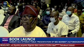 BOOK LAUNCH: Sanwo-Olu attends public presentation of Bisi Akande's Autobiography