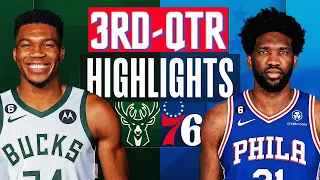 Philadelphia 76ers vs. Milwaukee Bucks Highlights HD 3RD-QTR | NBA October 26, 2023
