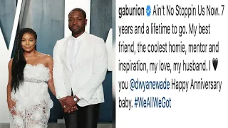 Gabrielle Union & Dwyane Wade Celebrate 7th Anniversary With Sweet Tributes: ‘A Lifetime To Go’