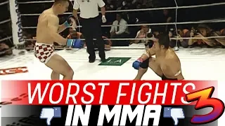 The Worst Fights In MMA 3