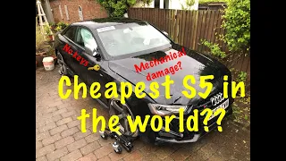 Have I just bought the cheapest salvage Audi S5 B8.5 in the world?