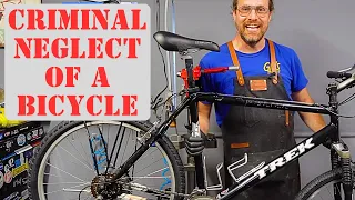 🚨 POLICE BIKE RESCUE 🚨 Left outside for 5 years! This one gets THE WORKS! (very relaxing ASMR sleep)